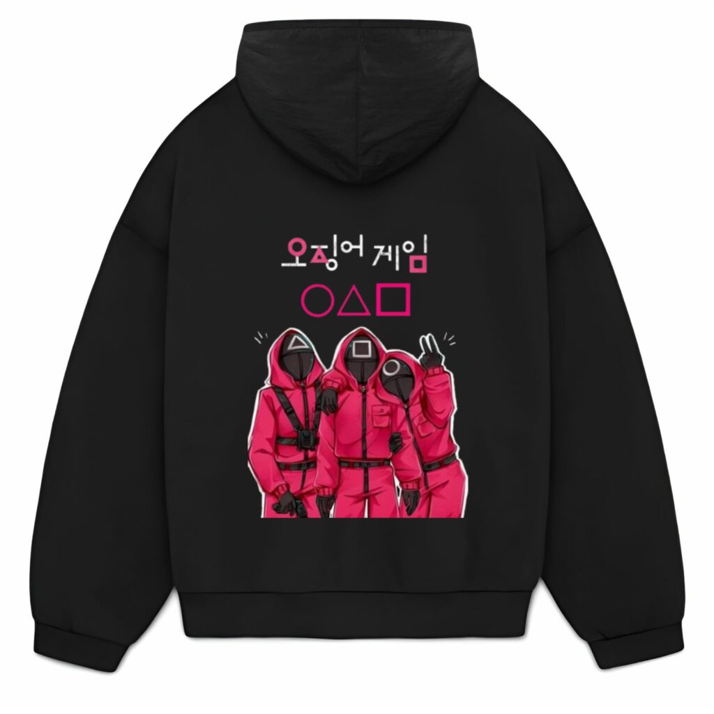 Squid Game III Hoodie - Black